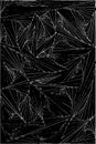 White cobweb of spider on black abstract background illustratio Royalty Free Stock Photo