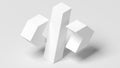 White coding icon. Programming.