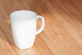 White coffee mug Royalty Free Stock Photo