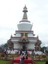 This white color Buddha Monastery is a well known tourist spot..