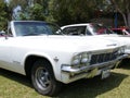 White color convertible Chevrlet Impala in Lima