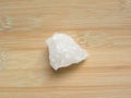 Diamond sugar crystal Royalty Free Stock Photo