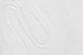 White color plaster background, rough daub texture Royalty Free Stock Photo