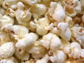 White regular salted popcorns Royalty Free Stock Photo