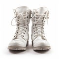 White Combat Boots: A Stylish And Monochromatic Footwear Choice