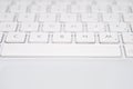White computer keyboard Royalty Free Stock Photo