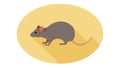 White Computer Mouse Click Device Icon Vector, vector design Generative AI Royalty Free Stock Photo
