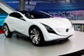 White concept car Mazda