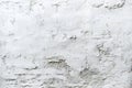 White concrete wall texture background, light gray grunge painted rough plaster painted wall surface backdrop for design and Royalty Free Stock Photo