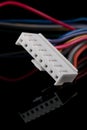 White connector Royalty Free Stock Photo