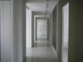 White Corridor Royalty Free Stock Photo