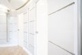 White corridor in modern house Royalty Free Stock Photo