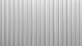 White corrugated metal texture surface or galvanized steel background. Generative ai