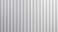 White corrugated metal texture surface or galvanized steel background. Generative ai Royalty Free Stock Photo