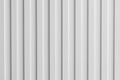 White Corrugated metal