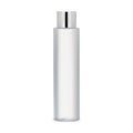 White cosmetic bottle mockup. Cylinder shampoo Royalty Free Stock Photo