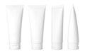 white cosmetic tube Royalty Free Stock Photo