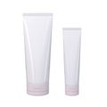White cosmetics tubes isolated on a white background