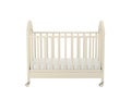 White cot Royalty Free Stock Photo