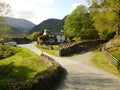 Dove`s Cottage at a distance Royalty Free Stock Photo