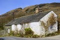 White cottage in countryside Royalty Free Stock Photo