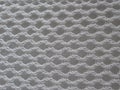 White cotton crochet diamond pattern Royalty Free Stock Photo