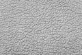 White cotton faux shearling jacket fabric Royalty Free Stock Photo