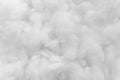 White cotton texture is soft, fluffy wadding background