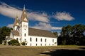 White Country Church Royalty Free Stock Photo