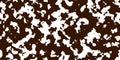 White cowhide with brown spots as a seamless pattern Royalty Free Stock Photo