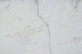 White Crack in The Old Vintage Wall Cracks Texture for background and design art work Royalty Free Stock Photo