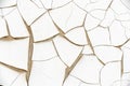 White and cracked paint wall texture background. Royalty Free Stock Photo