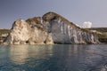 White Crags in Palmarola island Royalty Free Stock Photo