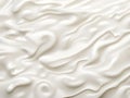 white cream and cosmetic texture, abstract background with cream for product, brand