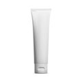 White cream tube. Tooth paste tube blank mock up