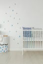 White and creative childs room