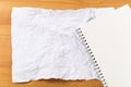 White crumple paper Royalty Free Stock Photo