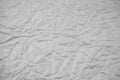 White crumpled packaging paper background texture. Grey Kraft Paper Coarse. Wrinkled paper bag Royalty Free Stock Photo