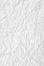 White crumpled paper Royalty Free Stock Photo