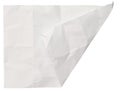 White crumpled paper Royalty Free Stock Photo