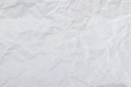 White crumpled paper background, texture old for web design screensavers Royalty Free Stock Photo