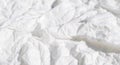White crumpled paper .textura or background