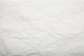 White crumpled paper texture. Gentle background. Royalty Free Stock Photo