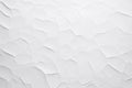 White crumpled paper texture. Abstract background and texture for design. Ai generative Royalty Free Stock Photo