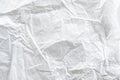 White crumpled paper texture background. Royalty Free Stock Photo