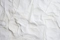White crumpled paper texture background. White old creased and wrinkled paper abstract background. Grunge texture surface paper Royalty Free Stock Photo