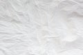 White crumpled paper texture background Royalty Free Stock Photo