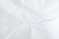 white crumpled paper texture. Royalty Free Stock Photo