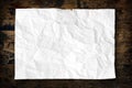 White Crumpled paper Royalty Free Stock Photo