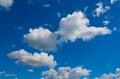 White cumulus Royalty Free Stock Photo